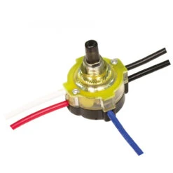 3 Way Lighted Push Switch 80 1357