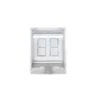 Dual Duplex Switch Weatherproof Flush Mount And Gang Box EFDWWPW -Union Lighting Shop 1419823