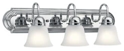 24" 3 Light Vanity Light Chrome